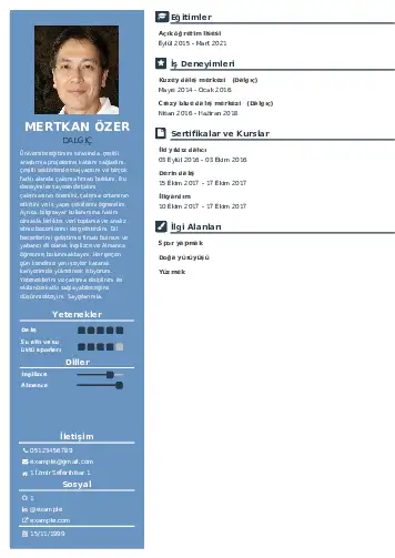 Dalgıç CV Örnekleri cv indir